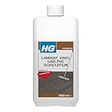 HG Laminat Versiegelung mit Glanzeffekt, Produkt 70, Politur Schützt Böden vor Abnutzung, Kratzern und Beschädigungen, für Alle Arten von Laminatböden, Rutschfest - 1 L (136100105)