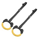 Supvox 1 Set Ring Trainer Hängeringe Gymnastikringe Für Kinder Ringe Für Turnringe Gym Workout Ringe Indoor Übungsringe Klimmzugübungsringe Calisthenics Ringe