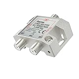 Hama SAT-Verteiler, 2-Fach, voll geschirmt