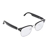 Vikye Smart Brille, AI-Übersetzung Smart-Brille mit Sprachkontrolle, Offenes Ohr-Sound-Mikrofon & Lautsprecher, Bluetooth-Brillen für Travel Meeting Trade Business (E13-06 C1)