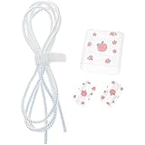 ULTECHNOVO TPU Ladekabelschutz Transparentes Flexibles Power Adapter Schutzcover Kompatibel mit iPhone Stoßfest Kratzfest Langlebig für Outdoor aktivitäten und Täglichen Gebrauch