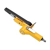 Kznifmk Pneumatischer Bandschleifer, 3/8 Zoll, pneumatisch, zum Schleifen, 20 x 520 mm.