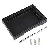 Zilimontt Niedriges Profil, dünnes Abtropfschalen-Feder-Set mit langem Rohr, kompatibel mit Gaggia Classic Pro Kaffeemaschine, Espresso-Waage (B)