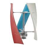 Vertikale Windgenerator Windrad Windturbine Windkraftanlage 12V/24V Ausgang Mit Controller Power Turbine Vertical 3 Blade Im Freien 400w Wind Generator Power Vertikale