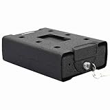 Homgoday Stahl Auto Safe - Kompakt & Langlebig - 21.8x16x7 cm - Schwarz - 1 Schloss Model42011320