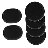 NIYANGLE 6 Stück Massagesteine ​​aus Basalt Hot-Stone-Wärmer Hot Rocks Massagesteine Kalte Steine ​​zur Massage heiße steine ​​massieren heiße Felsen Bianstein Black