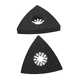 Alipis 1 Satz Dreieckige Schleifscheiben aus Zubehör für Schleifmaschinen Installieren Robust Verschleißfest für Präzises Schleifen Polieren