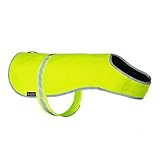 My Furry Friend Dog High Vis/Hi-Vis Reflective Safety Waterproof Fleece Coat | Fluorescent Jacket for Night Walks | Keep Your Dog Safe from Cars, Cyclists & Hunting Accidents | 5 Sizes |