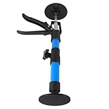 Operitacx Halterung Für Hängebox Und Wandschrank Schrankstützstange Verstellbarer Teleskopstangenlift Höhenverstellbare Stange Schrank-jack-stange Schrankpol-buchse Rostfreier Stahl Sky-blue