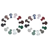 BESPORTBLE 2 Sätze Kristallstein Pilz Figuren Pilz Dekoration Om Pilz Süßer Pilz Miniatur Pilz Kunst Pilze Pilz Poster GNOME Pilz Charms Pilz Lampe 12 Stück * 2