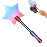 3D-Gedruckter, Stern-Zauberstäbe, kontaktloser Zahlungskartenhalter, für Kinder, Shopping, Geschäft, Supermarkt, Restaurant (16,5 x 3 x 37 cm)