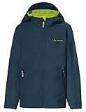 VAUDE Softshell Jacke Kids Rondane IV, hochwertige Outdoorjacke, wind- und wasserabweisende Regenjacke mit Kapuze, Klimaschonende Regenjacke Kinder