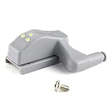 DIYEAH 10 Stück Teiliges LED Scharnierlicht mit Warmweißem LED Sensor Schrankbeleuchtung für Küchen Kleiderschränke und Wohnbereiche Einfache Montage ohne Batterie Energiesparend und