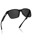 CARFIA Breiter Kopf L Herren Sonnenbrille Polarisierte UV400 Schutz für Sport，Laufen Angeln Radfahren CA0951