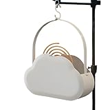 Rukjmqi Räucherstäbchenhalter, Tragbarer Mückenspiralen Halter, Aufhängbarer Wolkenförmiger Halter Für Poolseite Wohnbereich Balkon
