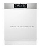 AEG FEE7671APM Integrierter-Geschirrspüler/Serie 7000 mit GlassCare® / 60cm / AirDry - perfekte Trocknungsergebnisse/A/Display/Startzeitvorwahl/Wasserstopp/extra leise