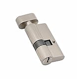 IMGASDCSD Zylinderschloss, Türzylinderschloss, 1PC Türzylinder 60-90mm Kupfer Schließzylinder Der Schlüssel for Innenraum Perform Lock, 5Schlüssel(80mm 35 Add 45)