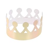 Toddmomy 24PCS Party Hat Paper Crowns King Kids für Geburtstagsfeier Und (M14) Party Kronen Für Erwachsene