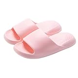 Gyios Hausschuhe Innenstrandruhschuhe Eva Mode Frauen Hausrutschen Bequeme Verschleiß-rosa-35-37