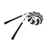 KOMBIUDA Springseil aus Bambus Kid Jump Seil Seilspringen für Übungsseile Schwarz