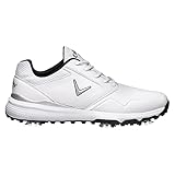 Callaway Golf Chev LS Golfschuh, wasserdicht, Weiß grau, EU 42.5