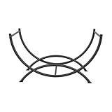 XLWLLNJ Gebogener Holzscheitständer, Feuerrost, Brennholzhalter, Stapelhalter für Strand Und Heimpicknicks