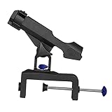 TOYANDONA Fishing Rod Halterung Drehbar mit Schrauben Robuste Angelrutenhalterung für Kajak Yacht und Angelboot Korrosionsbeständig Einfache Montage Sicherer Halt für Angelruten