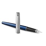 Parker Jotter Füller | Royal Blue | Füllfederhalter mit mittlerer Feder | blaue Tinte | Geschenkbox
