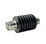 KOSBO Coaxial Rf Attenuator, 4.3-10 25W MINI DIN-JK, Fixed Attenuator, DC-3GHZ/4GHZ 50ohm, for Lab(40db 4Ghz)