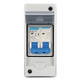 Marhynchus DC -Schalterschalter Multi -Schutz Überspannung und Überlastung IP65 Wasserdichtes Miniaturschalter 63A 1000 V für Photovoltaik Solarpanel Gitter Angeschlossenes System und Solar Off Grid