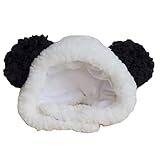 Xinsheinelry Niedlicher Katzenhut für kleine Hunde, Kopfbedeckung mit Ohren, Haustier-Urlaubszubehör, Panda-Form, Foto-Requisiten für und Hunde, Haustierkostüm, Mütze, Mütze, nur für Anime-Bär