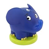 ANSMANN LED Sternenhimmel Projektor „Elefant“ aus der TV-Sendung mit der Maus, Touch Bedienung mit Musik, Einschlafhilfe als Nachtlicht für Mädchen & Jungen - Nachttischlampe Kinderzimmer