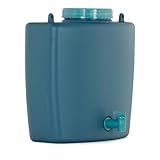 Wasserspender 9 L mit Wasserhahn Gartenhaus Camping Rukomojnik Datscha Kanister blau