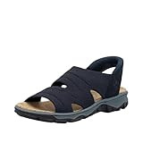 Rieker Damen 68895 Trekkingsandalen, Blau, 39 EU