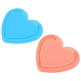 Sewroro 2Stücke LED Licht Pad Protector Diamantbild Abdeckung für Leuchtplatte mit Herzförmiger Gestaltung für Kunstwerke Schutz der Privatsphäre