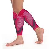 FairyPeach Wadenbandage, Fußlose Waden Kompressionsstrümpfe Damen Herren, Kompressionssocken, Maximaler Halt, Laufsocken, Compression Socks, Waden Beinlinge, für Sport, Laufen, Schwellung, Erholung