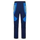 Softshellhose Kinder Warm Gefüttert Schneehose Skihose Thermohose Jungen Hosen Winterhose Arbeitshose Winter Wasserdicht Winddicht Wanderhose Baggy Jogginghose Outdoor Sporthosen Freizeithose