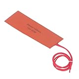 Dünnes und Flexibles 20 W 12 V Silikonkautschuk-Heizkissen, Heizbackmatten Hohe Wärmeübertragungseffizienz, Einfach zu Bedienen,