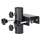 Sonnenschirmhalter Balkongeländer, Stabiler Balkonschirmhalter Schirmhalterung Balkongeländer Metall Sonnenschirm Halterung Balkon Einstellbar Balkonhalterung für Sonnenschirme Balkon Terrasse