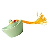 NAMOARLY Teedose Großes Glas Mit Deckel Luftdicht Teegläser Für Losen Tee Vorratsdosen Würzen Lose Aufbewahrung Von Tee Apotheker Zuckerdose Medizin Pulver Dose Pulverhalter Keramik Green