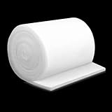 Ezitruz Filterwatte Aquarium, Dick 2MM Filtermatte, 50CM*70CM Filtervlies, Aquarium Filterschwamm, Verdickt Biochemischen Filtermedien Filtrationsschaum für Aquarium (weiß)