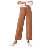 WKAYsIV Stylische Hosen Herren Coole Hosen Harem Jogginghose Herren Jogginghose Herren Schmales Bein Cargohose Herren Taschen Vorne Stylische Jogginghose Abendhose(Orange,S)