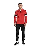 PUMA Herren Teamrise Tracksuit Trainingsanzug, PUMA Red-PUMA Black, L EU
