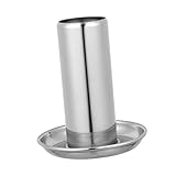 TOYANDONA Verdickter Bratschalenregal Hühnerregal Brathähnchengestell Bräter Hühnerständer groß Werkzeug Hühner -Röster -Rack Bierdose Hähnchenbraten Rostfreier Stahl Silver