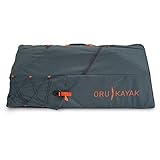 Oru Kayak Oru Pack, Rucksack für Inlet Faltbares Kajak, strapazierfähiges Nylon, Gepolsterte Schultergurte und Hüftgurt, Ösen für Schultergurt, Strapazierfähiger Reißverschluss