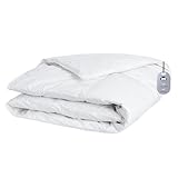 Dedstore-Baby Daunen-Kassettendecke 135x200 cm – Premium Daunendecke Sommerdecke mit 600 g Füllung – Atmungsaktiv, Decke ist hypoallergen & Oeko-TEX/R.D.S Zertifiziert Sommerdecke Duvet