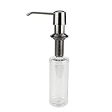 Glacier Bay Seifenspender, gerade Düse, Metall, satiniert, Nickel