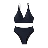 GFPGNDFHG Shape Bikini Damen bauchweg Bikini Damen Bauch Weg Badeanzug Damen Bandeau Bikini Damen Set Bikini Camouflage Damen Tankini Oberteil Damen Badeanzug Damen 40 Bikinis für Damen große brüste