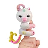 Fingerlings 2023 Neues interaktives Baby-Einhorn reagiert auf Berührung - 70+ Geräusche & Reaktionen - Lulu (weiß)