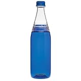Aladdin Fresco Twist & Go Trinkflasche Kohlensäure Geeignet 700ml - Wasserflasche BPA Frei - Spülmaschinenfest - Doppelt Auslaufsicherer Deckel - für Kinder, Schule, Sport, Fitness, Outdoor - Blau